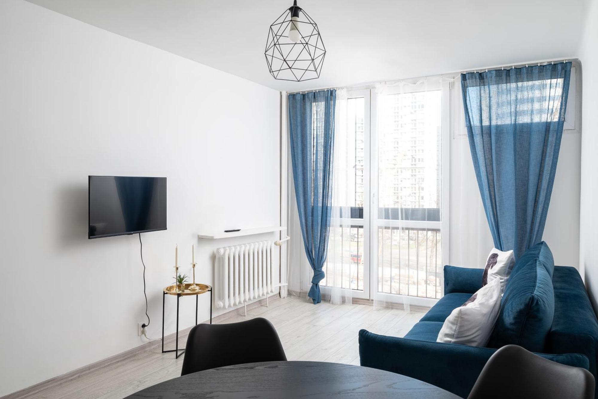 Grzybowska Blue City Centre Apartment Varšava Exteriér fotografie